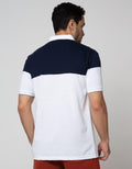 Cole Short Sleeve Polo Shirt Print Stripe