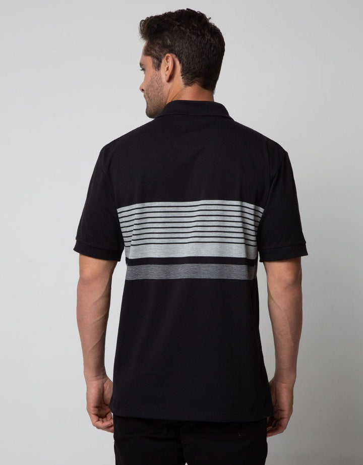 Cole Short Sleeve Polo Shirt Print Chest