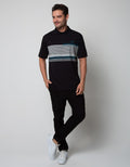 Cole Short Sleeve Polo Shirt Print Chest