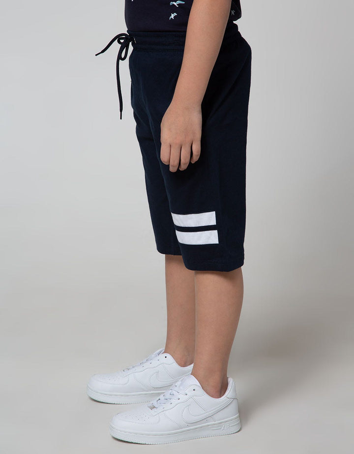 CROP KNIT STRIPE LEF