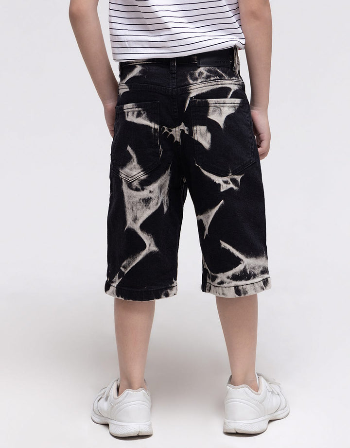 Nevada Short Denim Tie Dyed Button Down