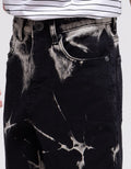 Nevada Short Denim Tie Dyed Button Down