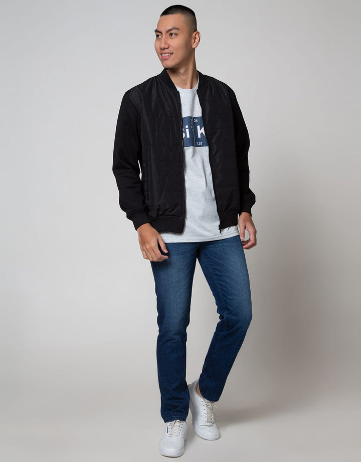 Cole Jacket Micro Front Stitch Zip N Pocket