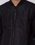 Cole Jacket Micro Front Stitch Zip N Pocket