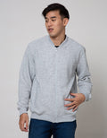 JACKET KNIT TEXTURED