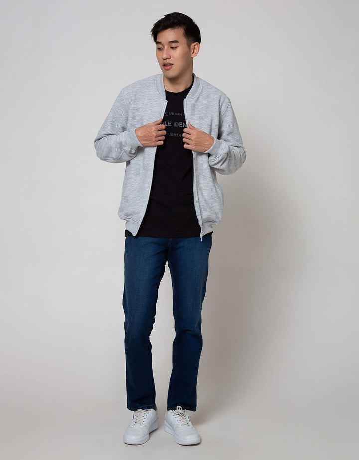 JACKET KNIT TEXTURED