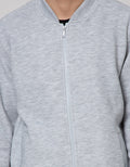 JACKET KNIT TEXTURED