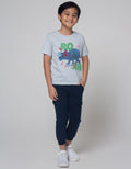 Little M Short Sleeve T-Shirt Roar Dino Skate