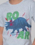 Little M Short Sleeve T-Shirt Roar Dino Skate