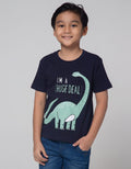 Little M Short Sleeve T-Shirt Huge Deal Dino