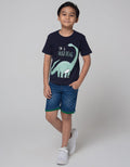Little M Short Sleeve T-Shirt Huge Deal Dino