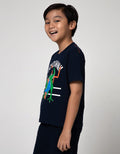 Little M Touchdown Dino Kids T-Shirt