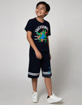 Little M Touchdown Dino Kids T-Shirt