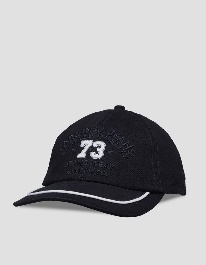 Cardinal Jeans 73 Logo Topi Pria