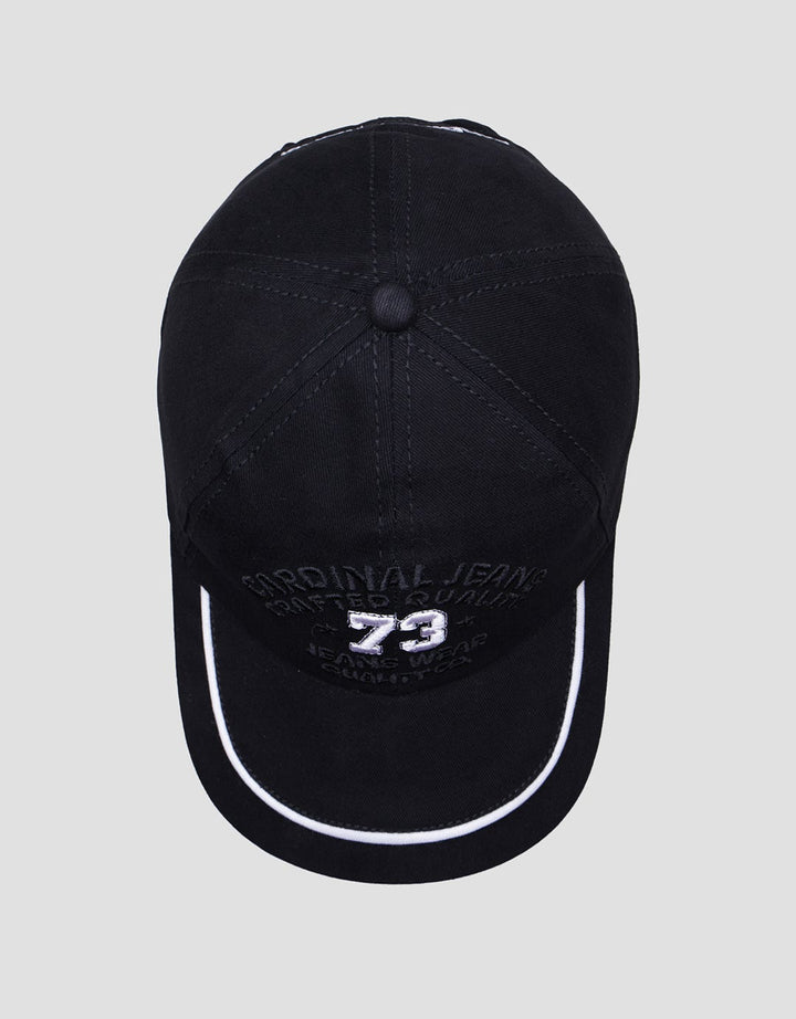 Cardinal Jeans 73 Logo Topi Pria