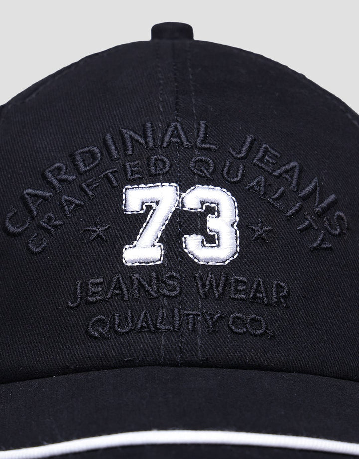 Cardinal Jeans 73 Logo Topi Pria