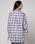 Nevada Long Sleeve Shirt Oversized Check