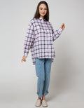 Nevada Long Sleeve Shirt Oversized Check