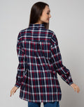 Nevada Long Sleeve Shirt Oversized Check