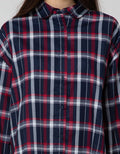 Nevada Long Sleeve Shirt Oversized Check