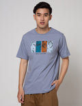 T Zone Short Sleeve T-Shirt Print Theme Romance Flower Back To
