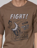 T Zone Short Sleeve T-Shirt Print Theme Japan Sumo