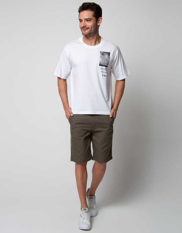 T Zone Short Sleeve T-Shirt Oversized Photoprint City Nyc 