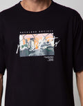 T Zone Short Sleeve T-Shirt Oversize Photoprint City Urban City