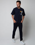 T Zone Short Sleeve T-Shirt Oversize Photoprint City - Boston