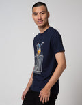 T Zone Short Sleeve T-Shirt Photoprint Rider Leader Motor