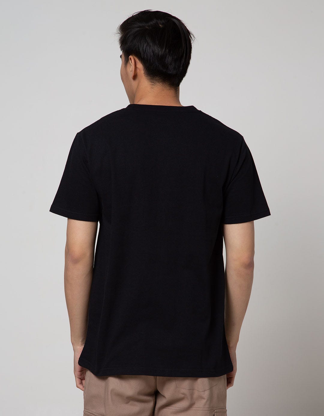 T Zone Short Sleeve T-Shirt Print Theme Line Art - Face