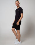 T Zone Short Sleeve T-Shirt Print Theme Line Art Skull