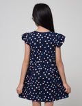 Little M Color Heart Midi Dress Anak