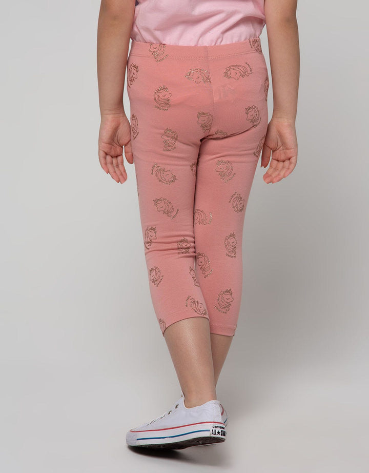 Little M Glitter Unicorn Leggings