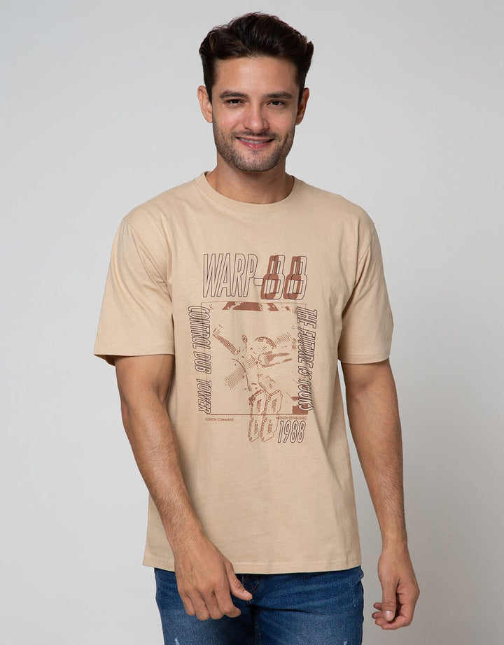 T Zone Short Sleeve T-Shirt Print Illusive Filter Warp 88