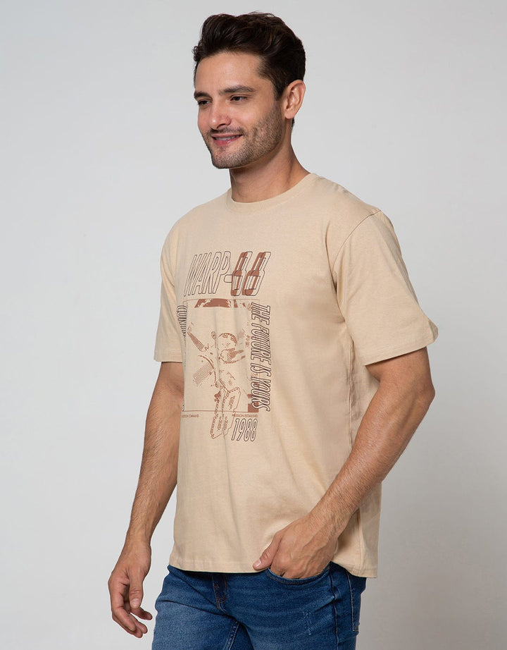 T Zone Short Sleeve T-Shirt Print Illusive Filter Warp 88