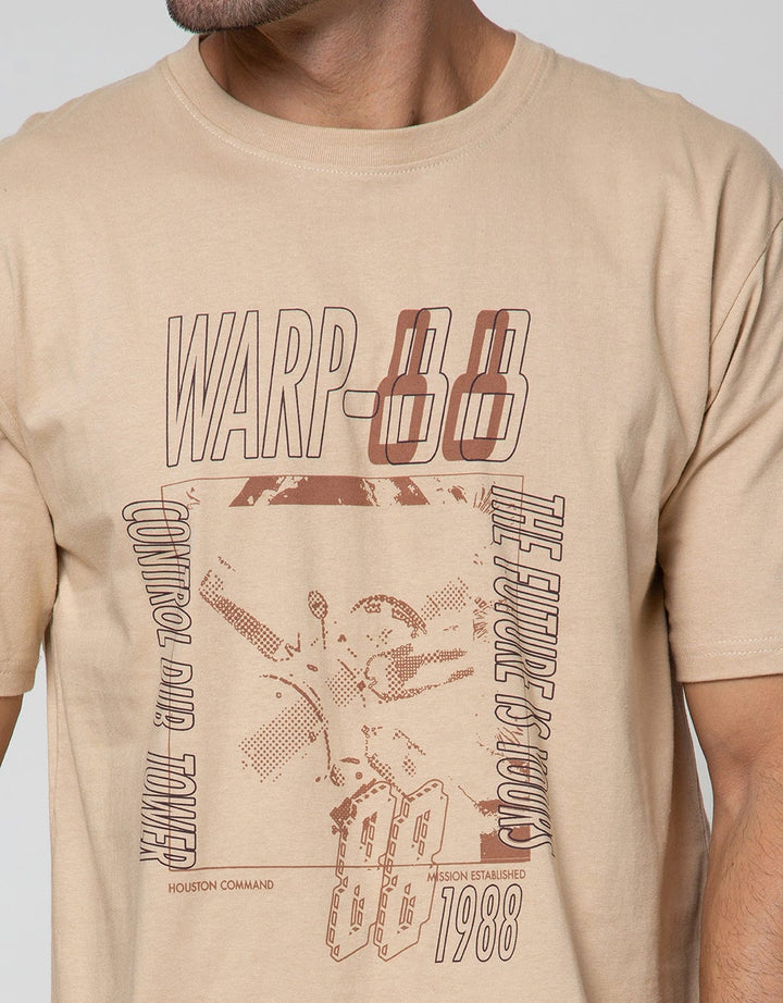 T Zone Short Sleeve T-Shirt Print Illusive Filter Warp 88