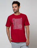 T Zone Short Sleeve T-Shirt Print Illusive Filter Optical