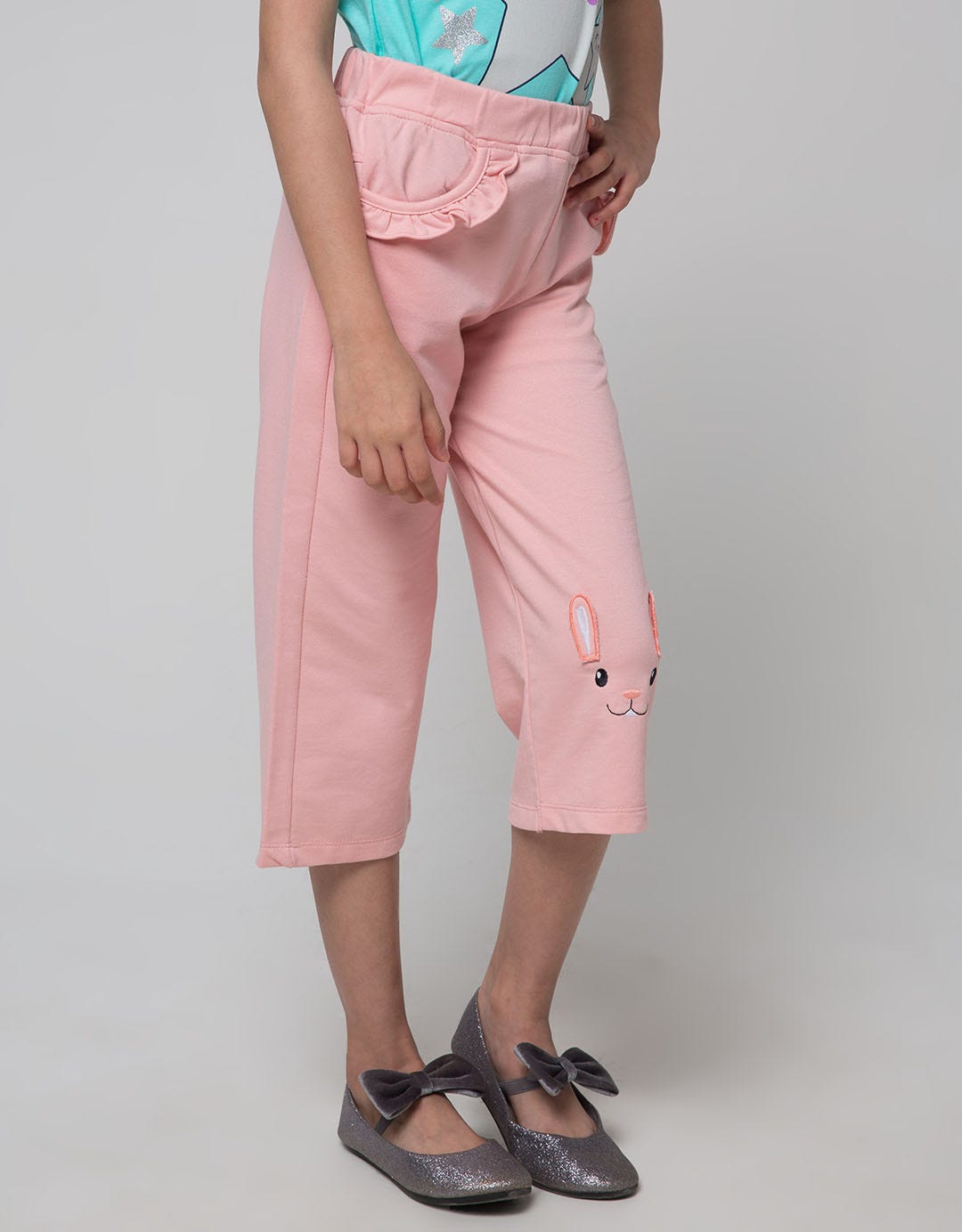 Little M Kulot Bunny Ruffle Pocket Application