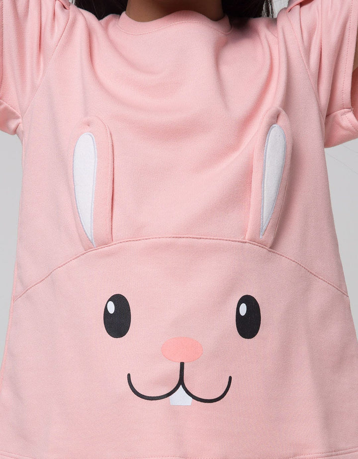 Little M T-Shirt Bunny Hand Applique