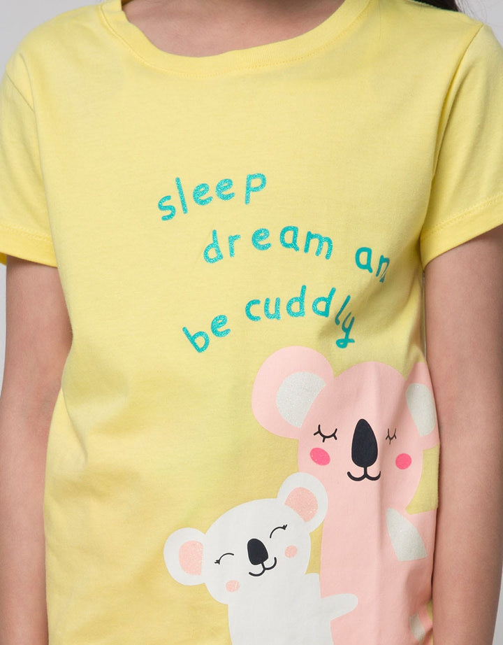 Little M Short Sleeve T-Shirt Berdua Koala