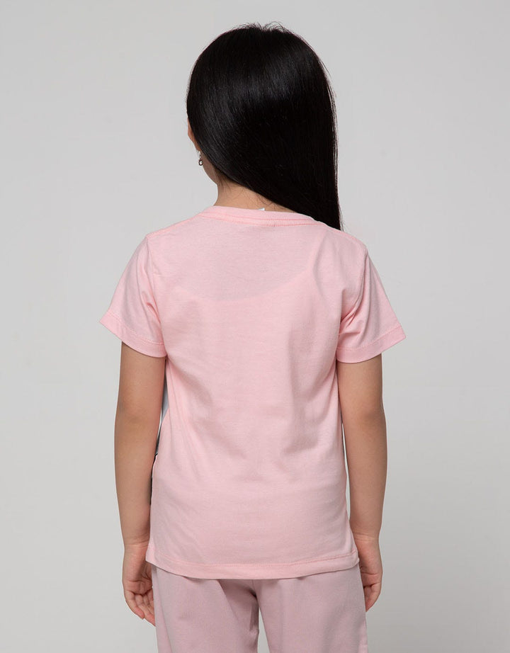 Little M Short Sleeve T-Shirt Two Elephants