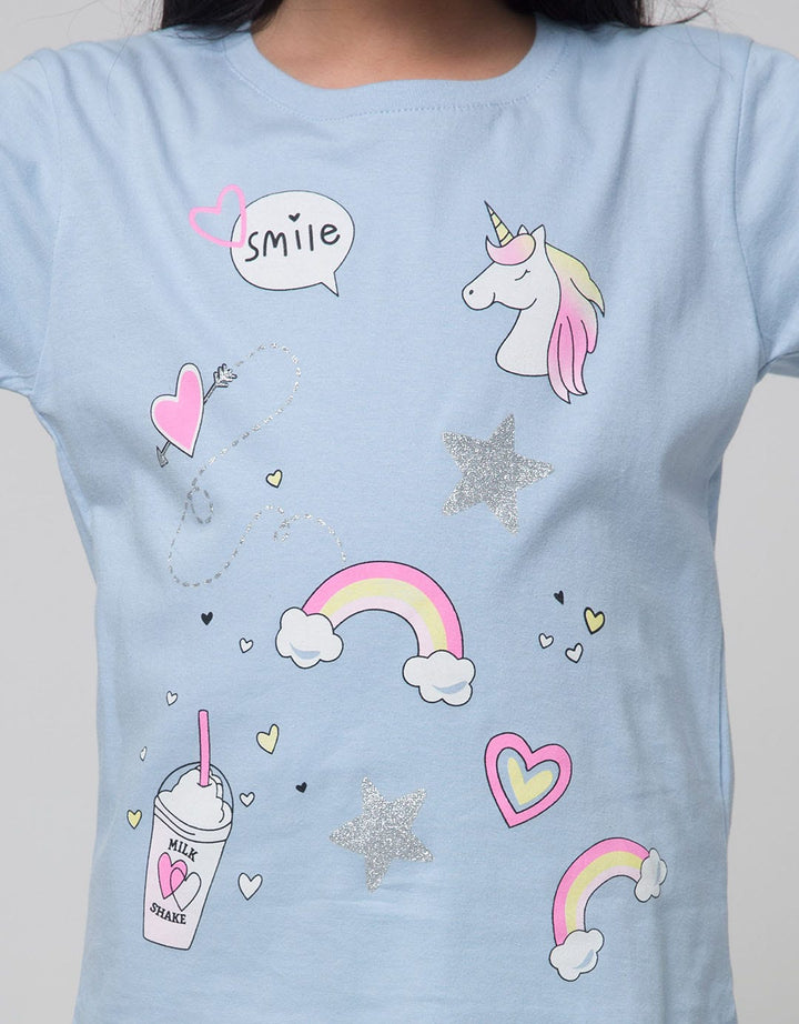 Little M T-Shirt Ki Unicorn Magical