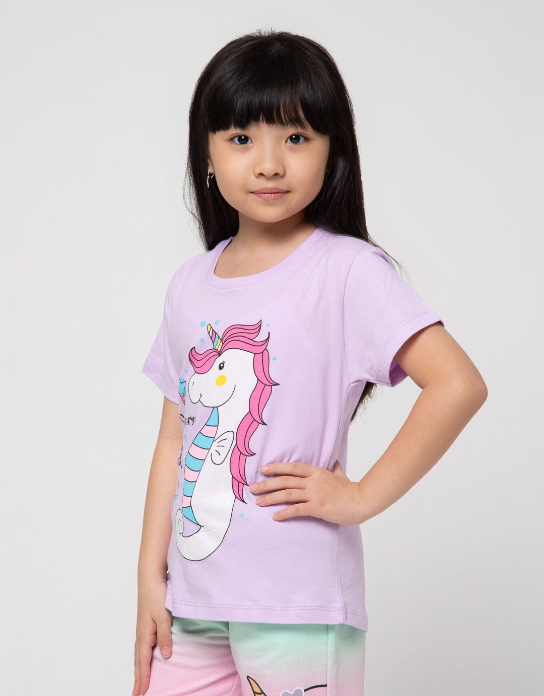 Little M Short Sleeve Seahorse T-Shirt