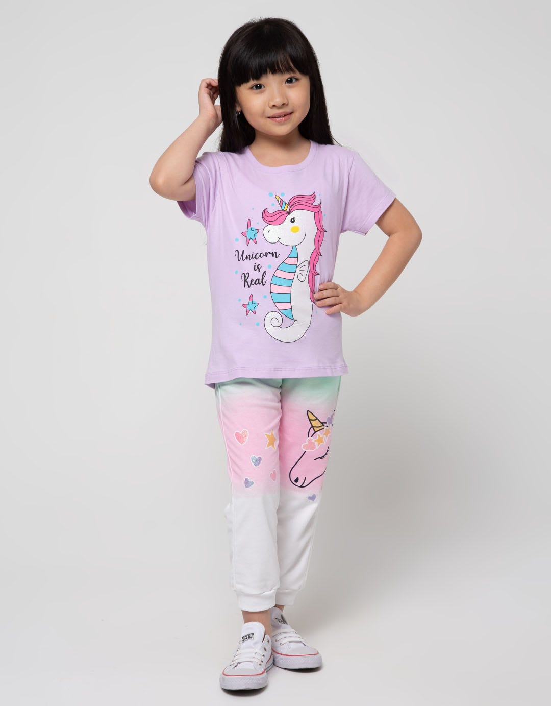 Little M Short Sleeve Seahorse T-Shirt