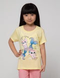 Little M Short Sleeve T-Shirt Basic 2 Cat Mermaid