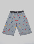 Little M Short Pants Knit Terry Dino