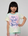 Little M Short Sleeve T-Shirt Tie Dye Starfish