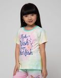 Little M Short Sleeve T-Shirt Tie Dye Starfish