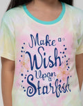 Little M Short Sleeve T-Shirt Tie Dye Starfish